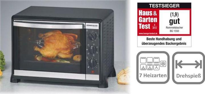 Immagine prodotto Rommelsbacher Bg 1550
