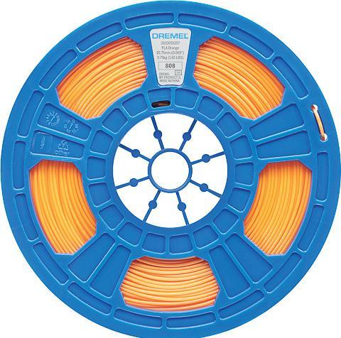 Image du produit Dremel PLA 1,75mm ORANGE 0,75kg FILAMENT 3D (PLA, 1.75 mm, 750 g, Orange)