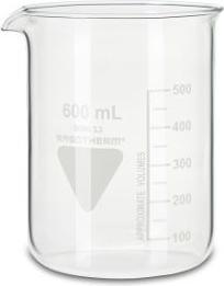 Rs Pro Borosilikat Glas Messbecher mit Skala, Ø 90