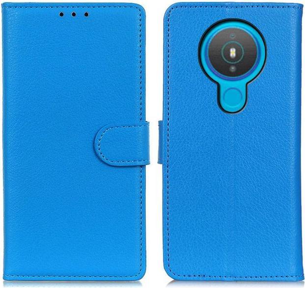 Actual product image MU Classic Litchi Leather Bookcover Series (Nokia 1.4)