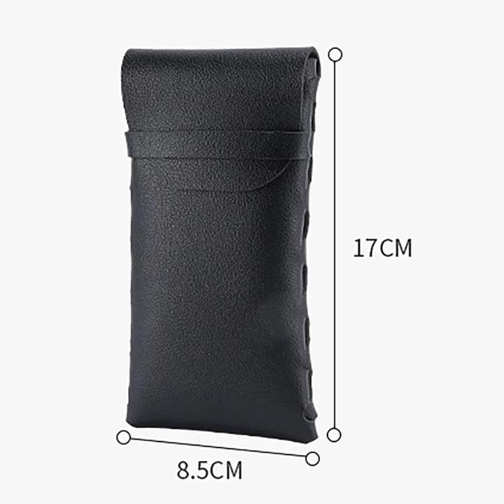 Produktbild Only-Bags.Store Mode PU Leder Brillen Tasche Unisex Sonnenbrille Lagerung