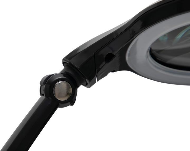 Actual product image Maul LED magnifier lamp MAULiris, dimmable, 470 lumen, 7 W, black (470 lm)