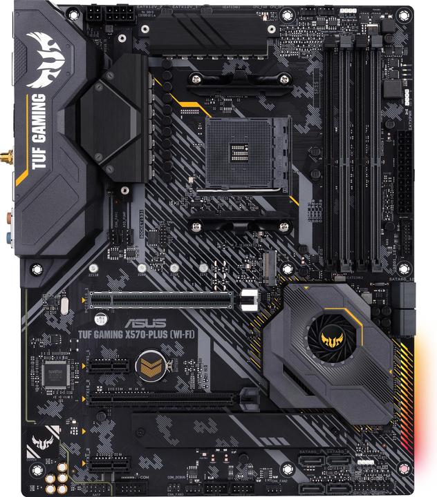 Image du produit ASUS TUF Gaming X570-Plus (WI-FI) (AM4, AMD X570, ATX)