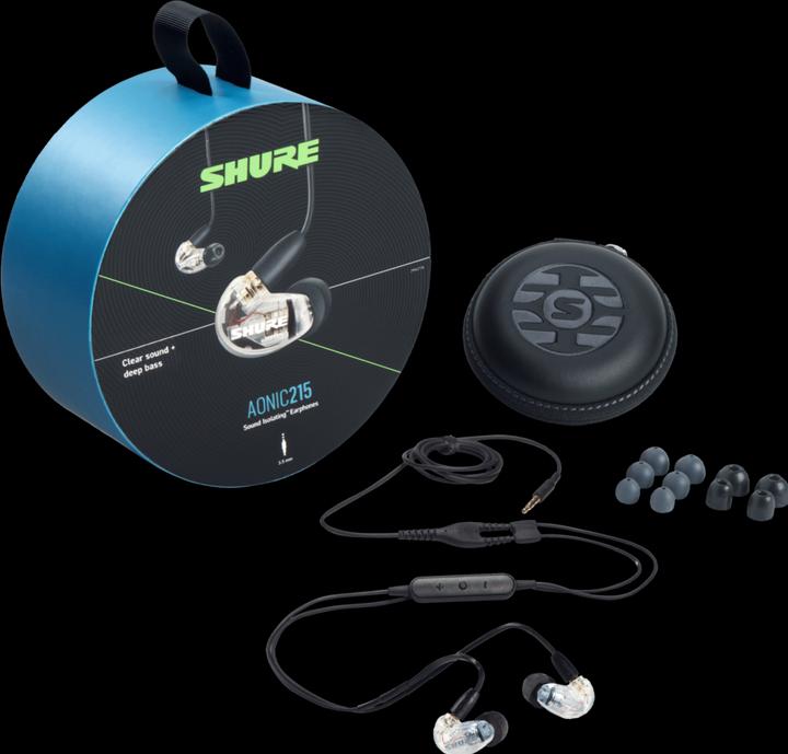 Actual product image Shure Aonic 215 Uni (NC, Cable)