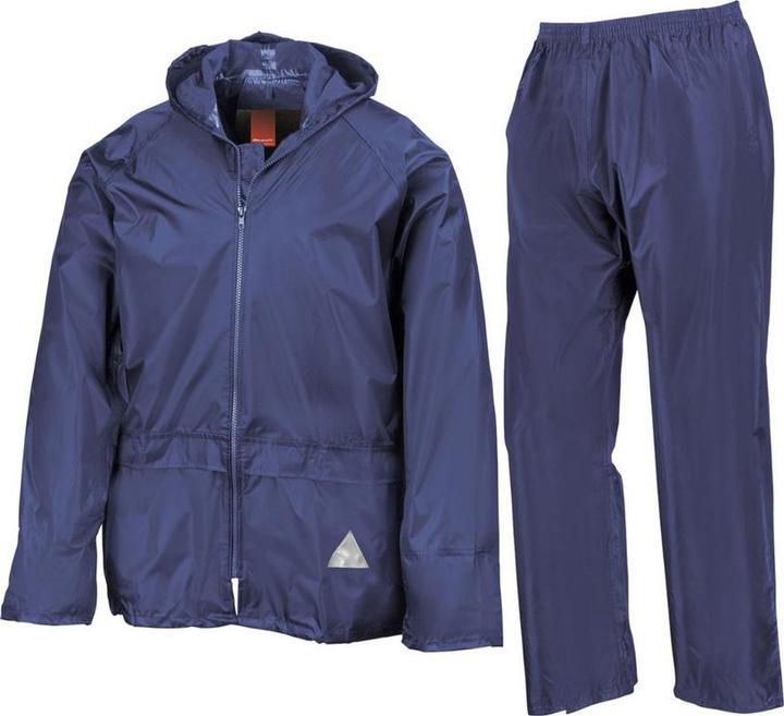 Actual product image Regatta Unisex Adult Waterproof Jacket And Trousers Set (XL)