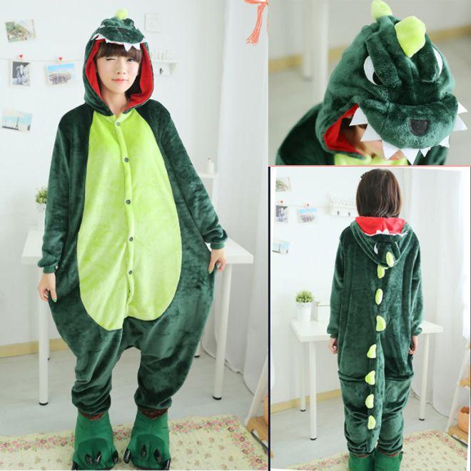 Image du produit Pyjama Onesie Dragon (L)