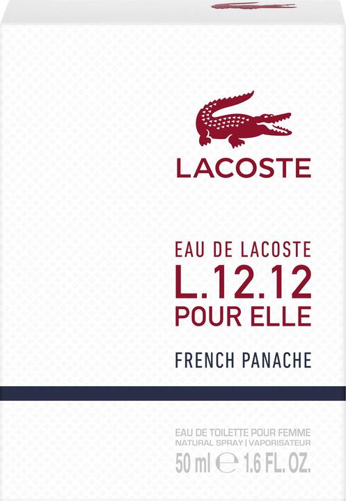 Actual product image Lacoste L.12.12 - French Panache Pour Elle EdT (Eau de toilette, 50 ml)