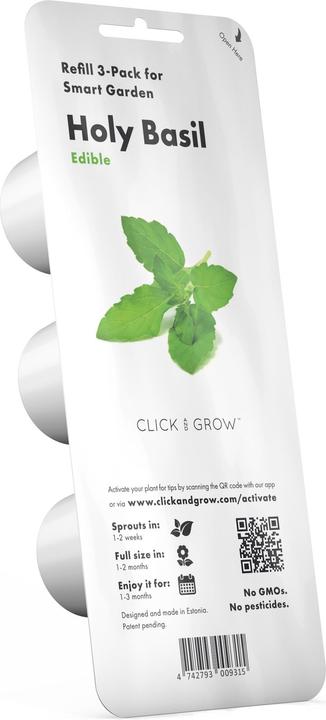 Image du produit Click and Grow Le basilic sacré (Graines d'herbes aromatiques)