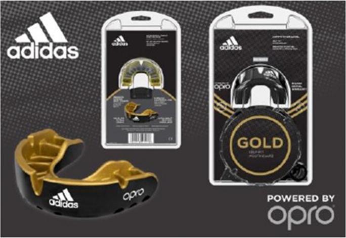 Actual product image adidas Mundschutz Opro Gen4 Gold Edition (One size)