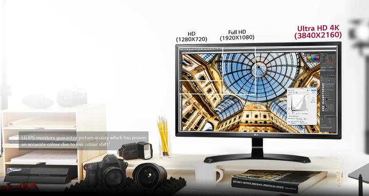 Produktbild LG 24ud58-B (3840 x 2160 Pixel, 23.62")