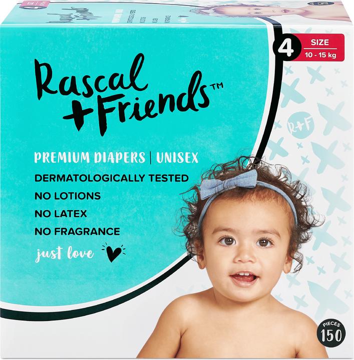 Immagine prodotto Rascal+Friends Toddler Monthly Box (Dimensione 4, Pacco mensile, 150 Pezzo/i)