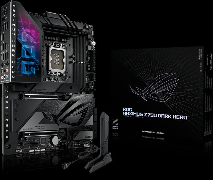 Produktbild ASUS Rog Maximus Z790 Dark Hero (LGA 1700, Intel Z790, ATX)