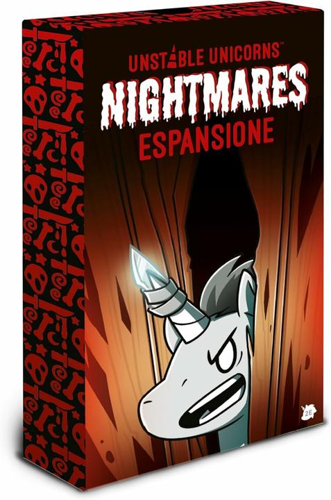 Immagine prodotto Asmodée Unstable Unicorns - Nightmares (Pack Espansione)