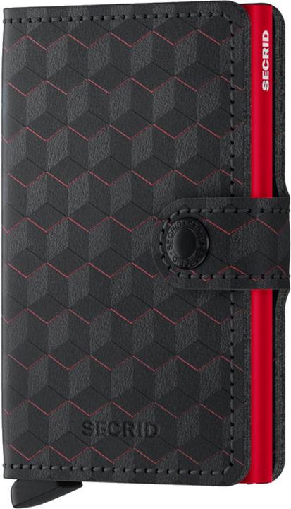 Actual product image Secrid Miniwallet Optical Black-Red