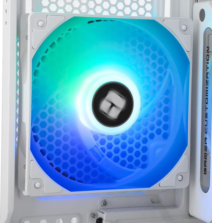 Actual product image Thermalright TL-C12CW-S ARGB - White (3-pack) - Kabinet køler - 120 mm - Hvid med RGB - 26 dBA (120 mm, 3 x)