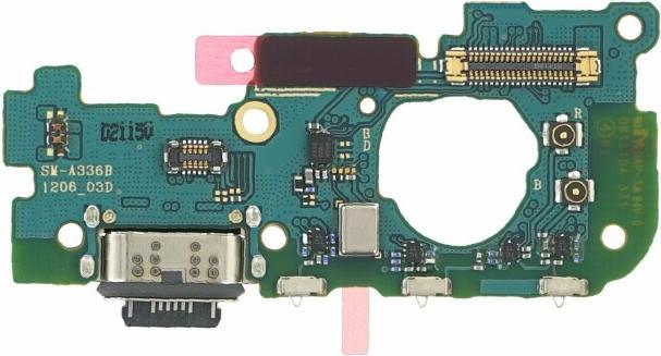 Actual product image Samsung USB-C charging socket + microphone (Galaxy A33 5G)