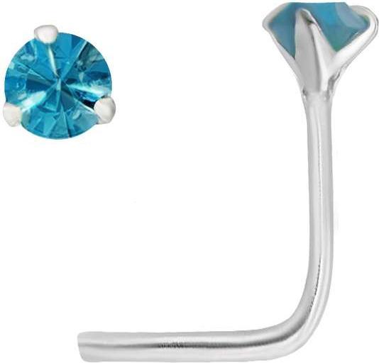 Immagine prodotto Bijouteria Piercing per naso (Argento 925, Vetro (di orologio))