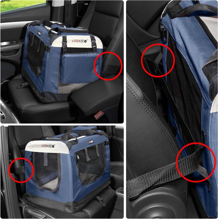 Produktbild Cadoca Hundetransportbox (Hund, Waschbar, Faltbar)