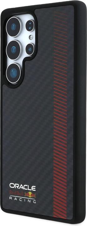 Produktbild Red Bull Real Carbon Fiber Powerbar MagSafe Case for Samsung Galaxy S25 Ultra Black (Samsung Galaxy S25 Ultra)
