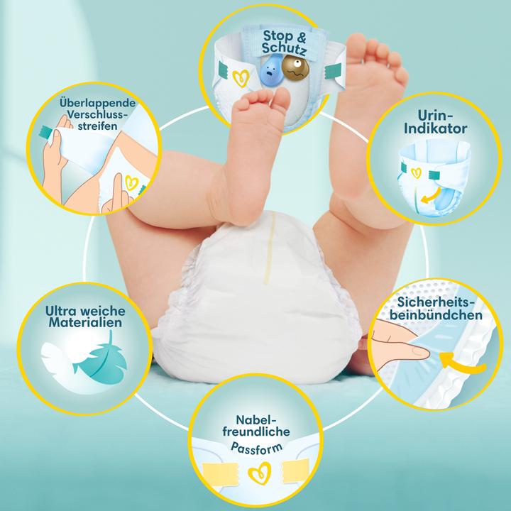 Produktbild Pampers Premium Protection (Gr. 2, Monatsbox, 240 Stück)