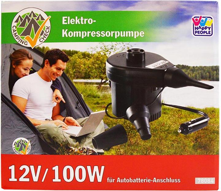 Produktbild Happy People Elektro-Kompressorpumpe 12 V 100 Watt, A