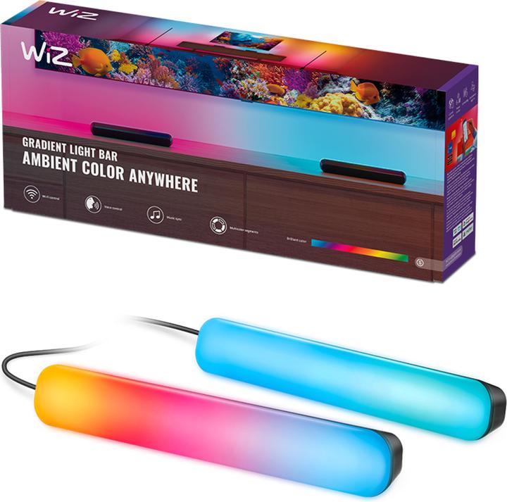 Immagine prodotto WiZ Barre luminose a gradienti in confezione doppia RGBIC