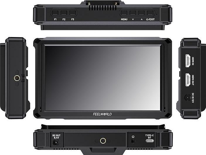 Produktbild Feelworld FW568 PRO 6" HDMI monitor with 1200nits brightness (6")