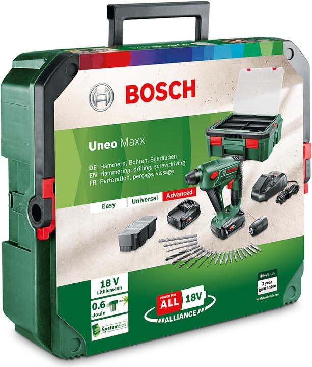 Produktbild Bosch Home & Garden Uneo Maxx (Akkubetrieb)