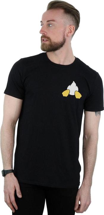 Immagine prodotto Disney Donald Duck Backside Breast Print Maglietta Uomo (M)