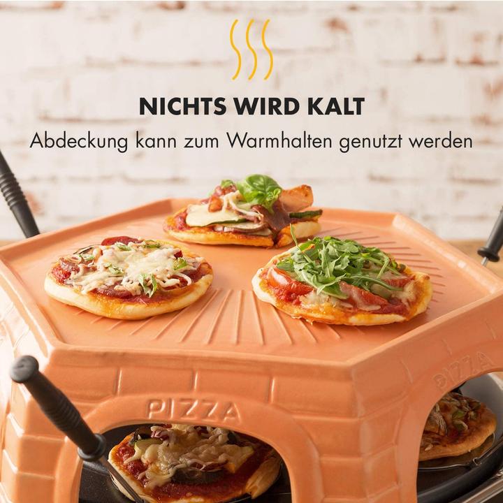 Image du produit Klarstein Capricciosa -Pizza Raclette pour 6 personnes