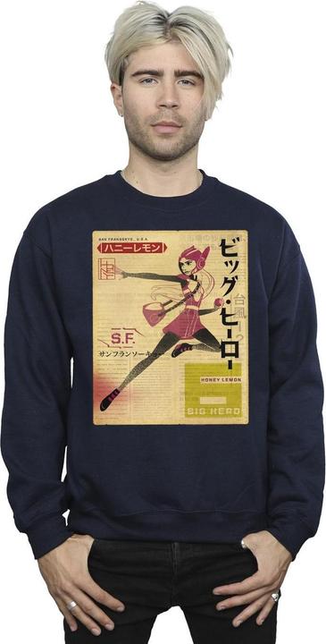 Produktbild Disney Big Hero 6 Baymax Honey Lemon Newspaper Sweatshirt (M)