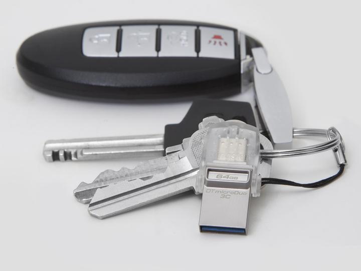 Produktbild Kingston DataTraveler microDuo 3C (128 GB, USB-C, USB-A, USB 3.1)