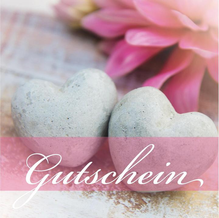 Actual product image Gift Card Stone Hearts 14.5 x 14.5 cm, 6 pieces (6 pcs.)