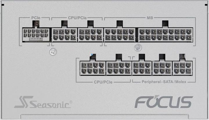 Image du produit Seasonic Focus GX-750 V4 750W ATX3.0 blanc (750 W)