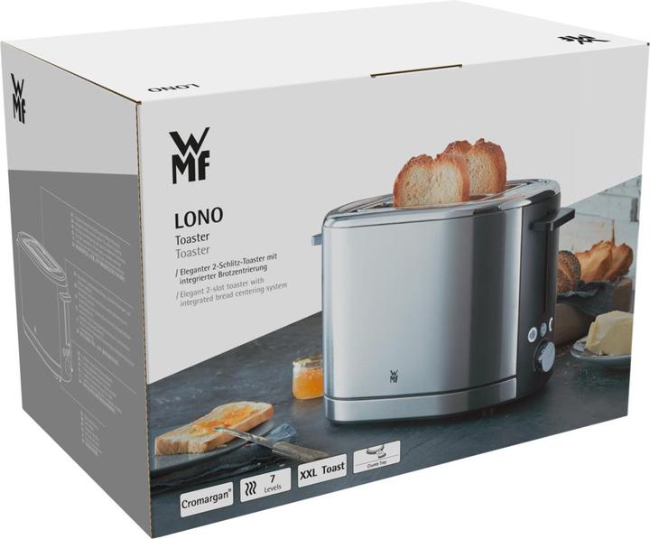Image du produit WMF Lono toaster grille-pain à double fente avec grille pour brioches