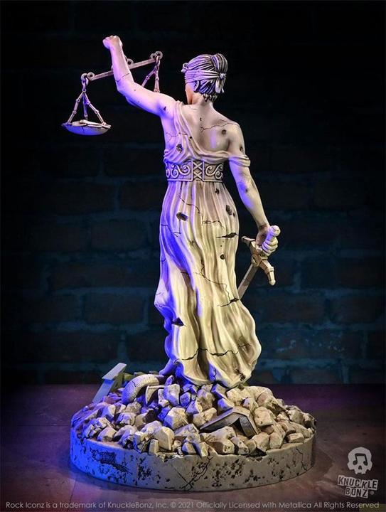 Produktbild Knucklebonz Rock Iconz on Tour: Metallica - Lady Justice Statue