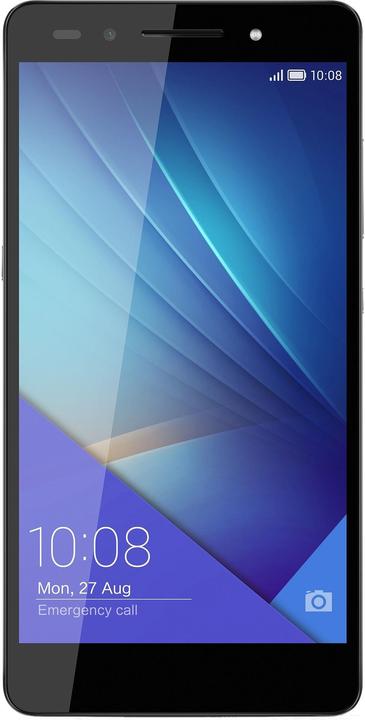 Honor 7 (16 GB, Grey, 5.20", Hybrid Dual SIM, 20 Mpx, 4G)
