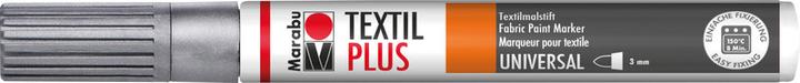 Actual product image Marabu Textile Painter plus (Silver, 3 mm, 1 x)