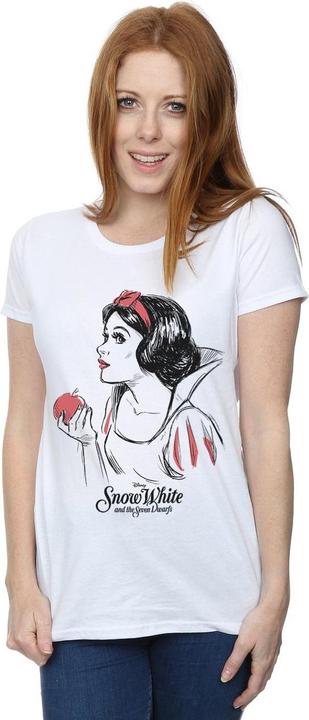 Immagine prodotto Disney Snow White Apple Sketch Maglietta Donna (S)
