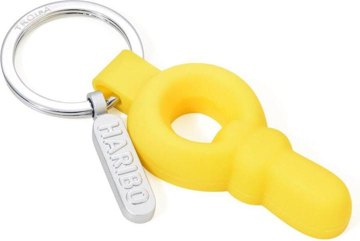 Troika HARIBO SCHNULLER Schlüsselanhänger, gelb