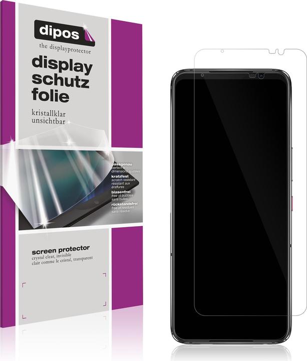 Produktbild Dipos Displayschutzfolie Crystalclear (4 Stück, Asus ROG Phone 7)