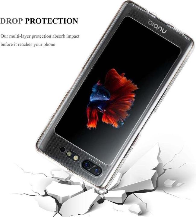 Actual product image Cadorabo TPU Ultra Slim AIR Cover (ZTE Nubia X)