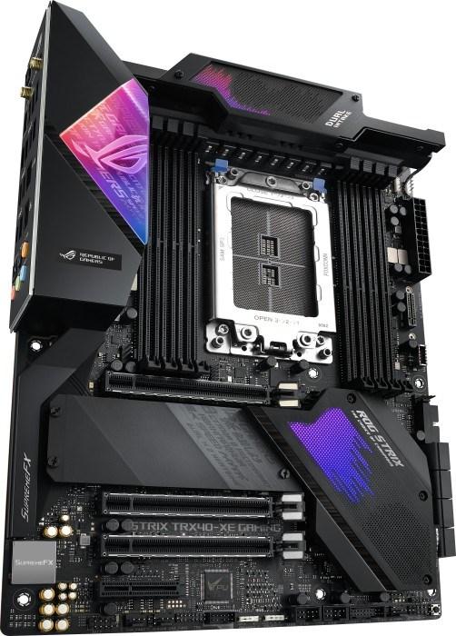 Actual product image ASUS ROG STRIX TRX40-XE Gaming, AMD TRX40 motherboard - Socket sTRX4 (sTRX4, ATX)
