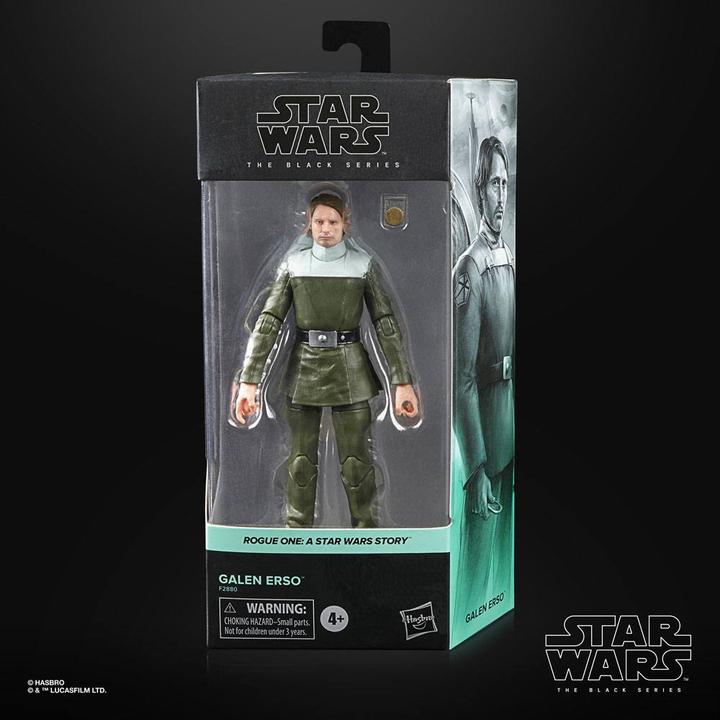 Actual product image Hasbro Star Wars Rogue One Black Series figurine 2021 Galen Erso 15 cm