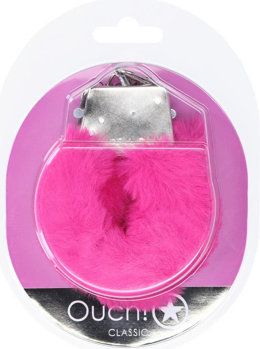 Produktbild Ouch! Classic Fluffy Handcuffs - Pink