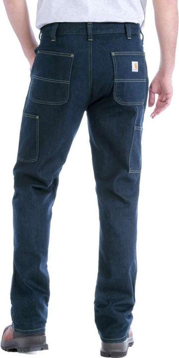 Actual product image Carhartt DOUBLE FRONT DUNGAREE JEANS ERIE size W34/L34 (W34/L34)