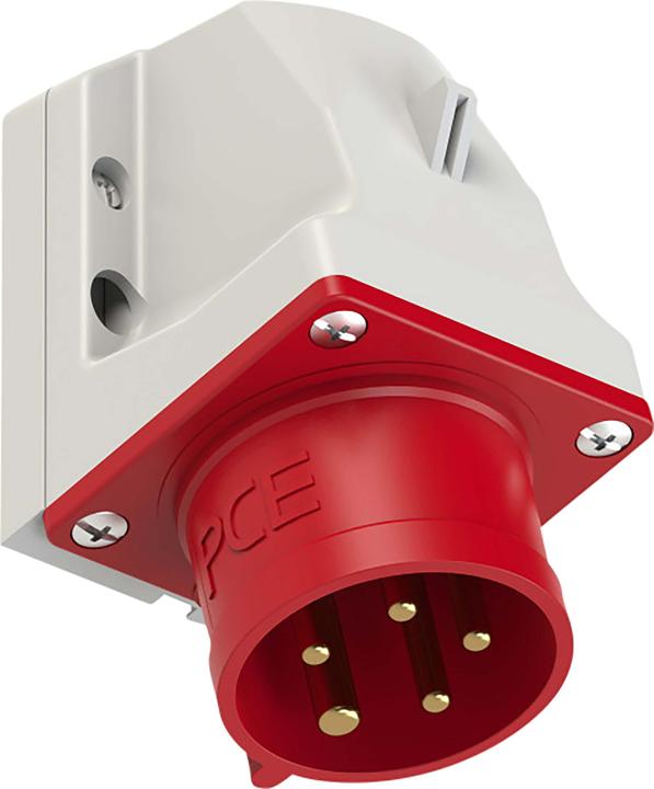 Produktbild PCE CEE Wandgerätestecker 400V 16A IP44 515-6 (CEE 16/5)