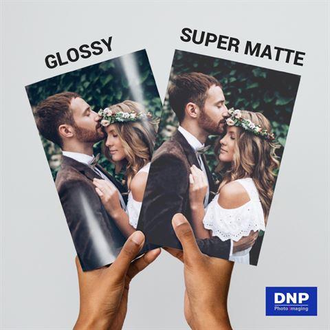 Actual product image DNP Paper Super Mat 1 roll each 200 pcs. 15x20 for DS620 (200 x, 15 x 20 cm)