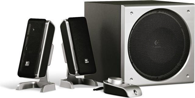 Produktbild Logitech Z-3e, 2.1 Speaker System, 40W RMS, black