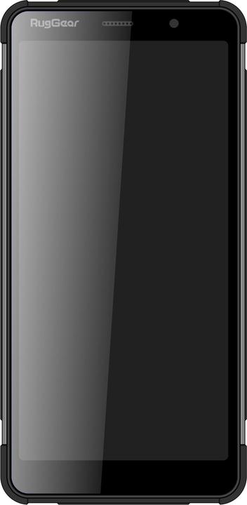 Actual product image Rug Gear RG850 (32 GB, Black, 5.99", Hybrid Dual SIM, 12 Mpx, 4G)